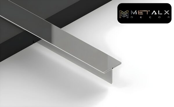 Grey Stainless Steel T12 profile