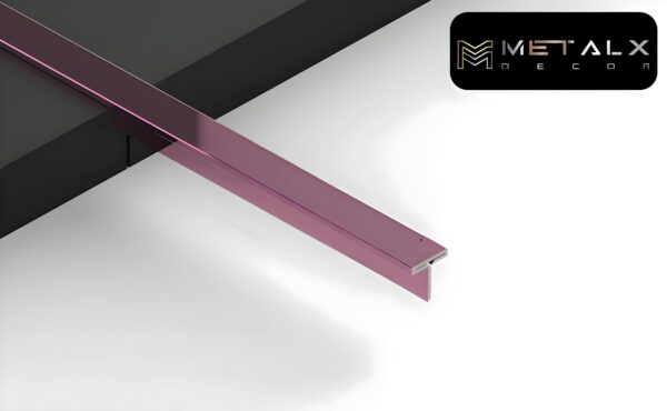 Purple Mirror Hairline Stainless Steel T6 profile